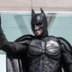The real Batman, waving to his fans
